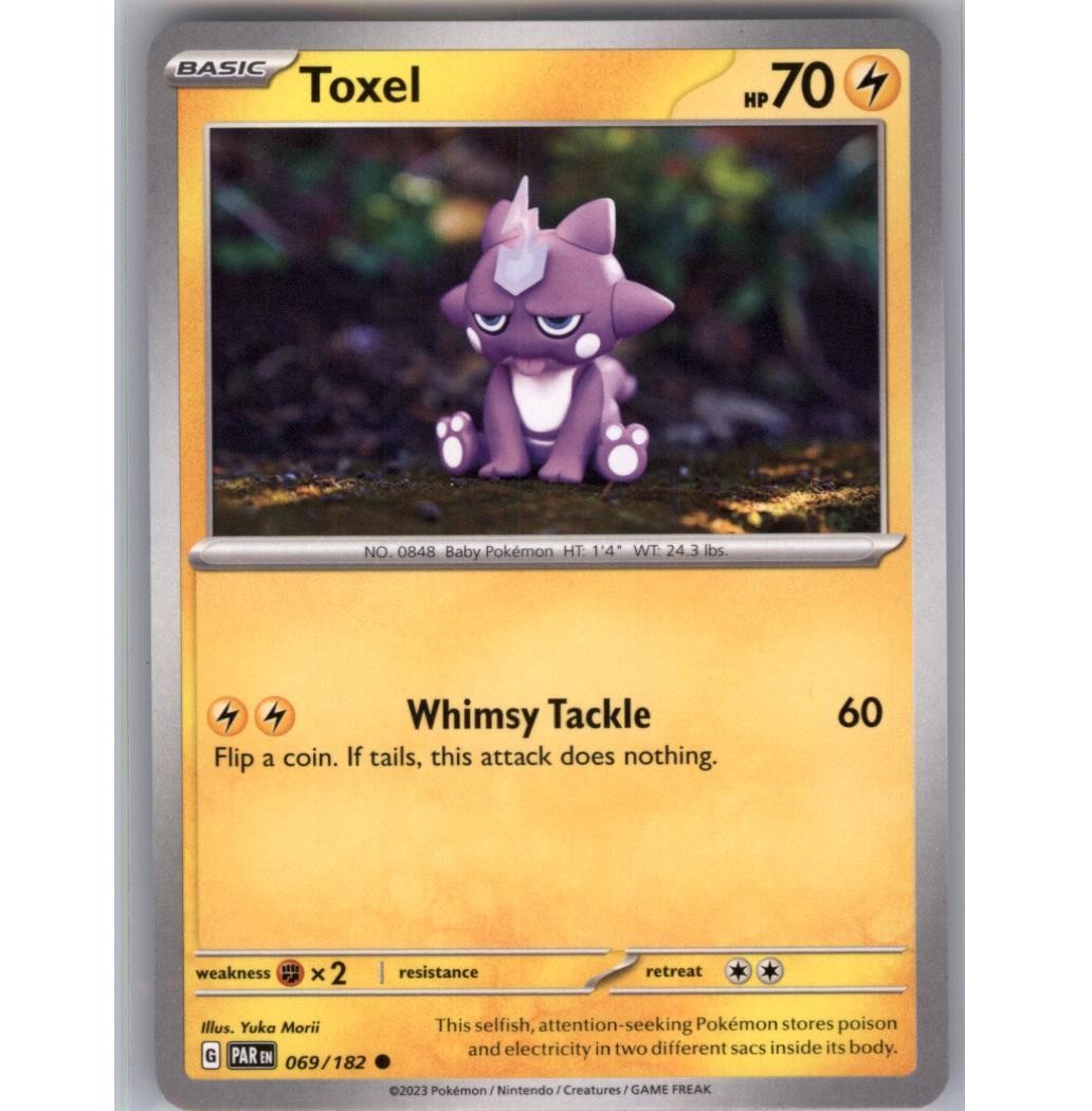 Toxel 069/182 Common Paradox Rift Pokemon Near Mint