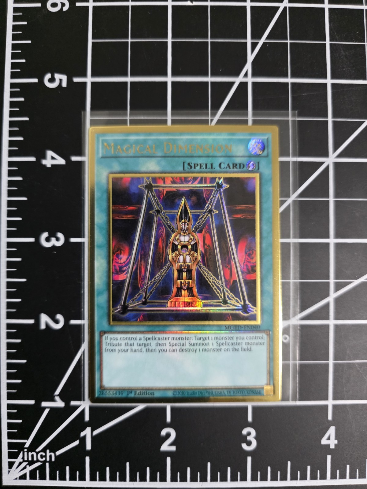 Magical Dimension MGED-EN040 Yu-Gi-Oh Maximum Gold: El Dorado NM/M