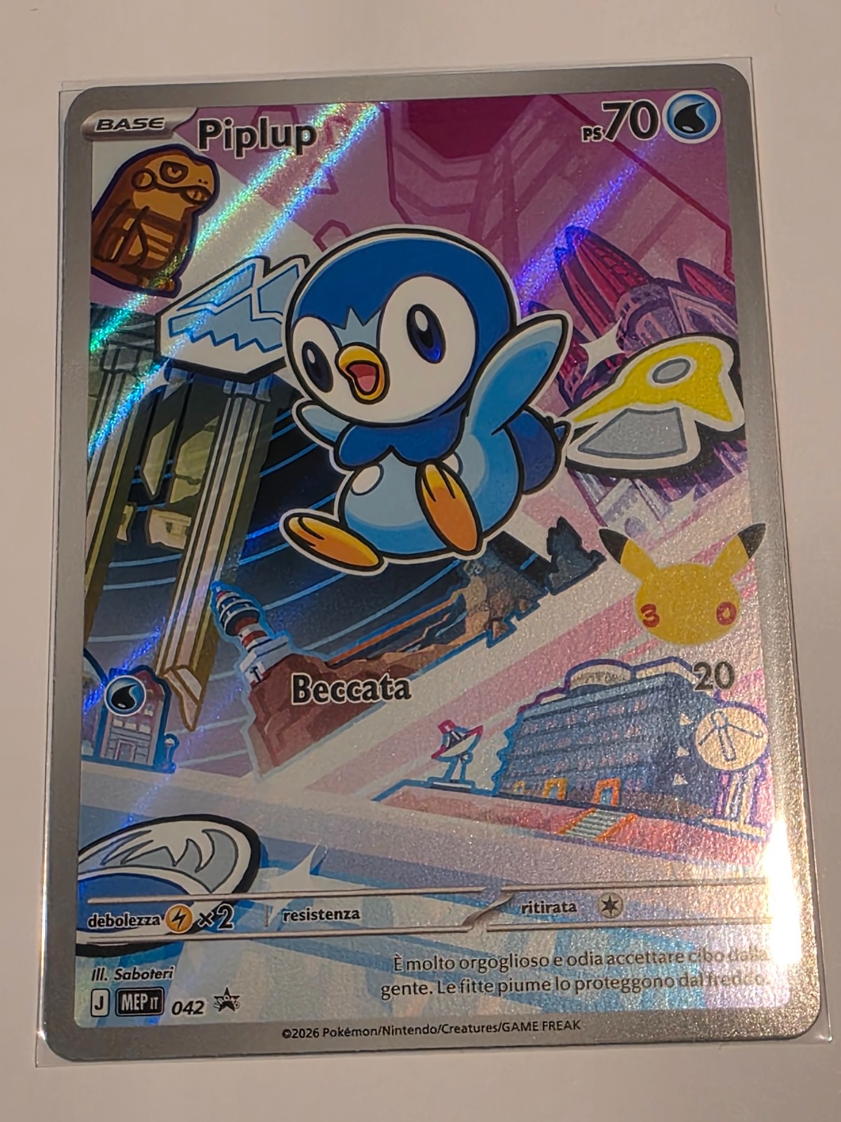 Piplup (MEP 042)●ITALIAN●PROMO●MEP Black Star Promos●2025●POKEMON●NM/MT●H510