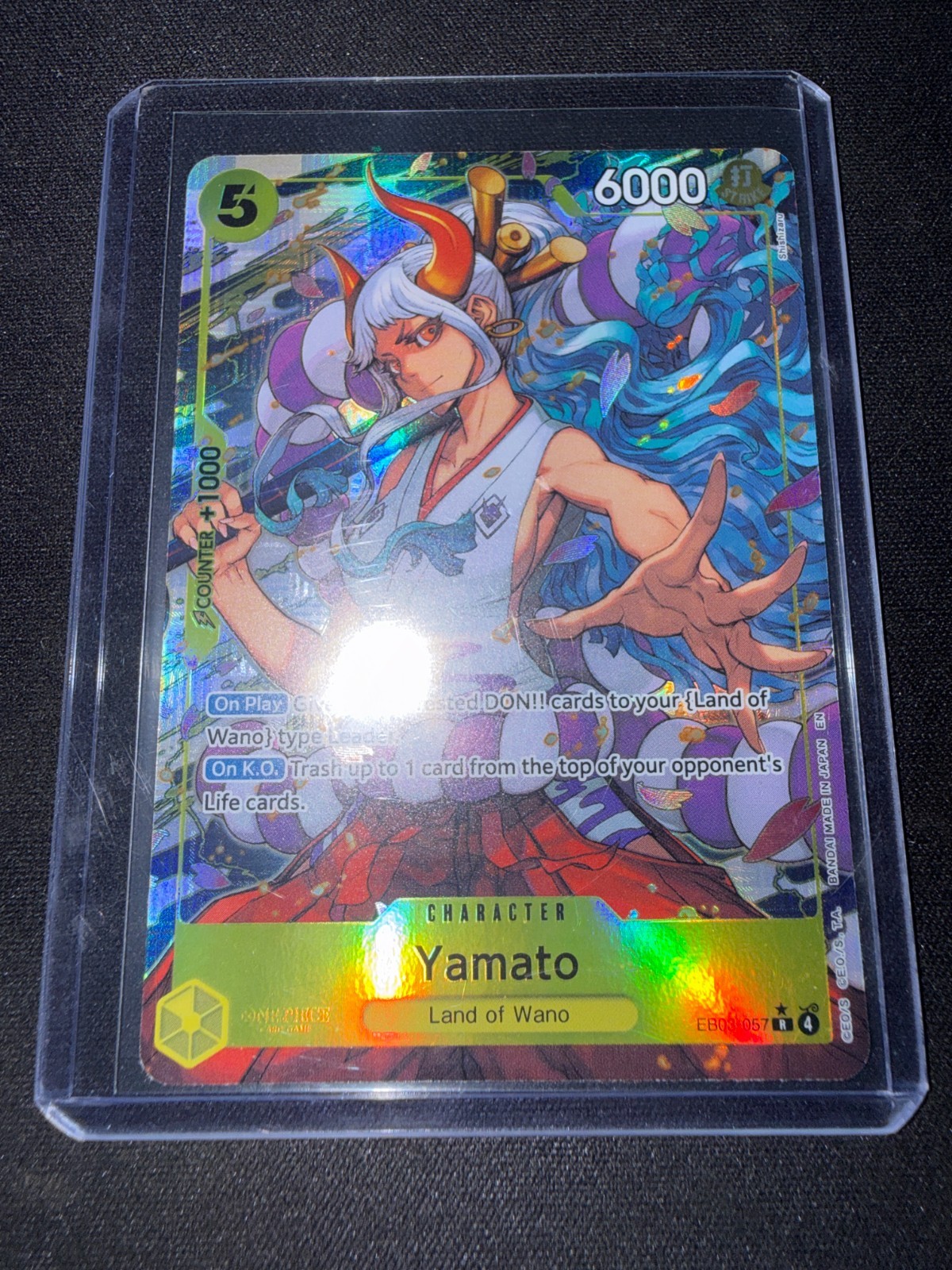 Yamato (Alternate Art) EB03-057 Extra Booster: One Piece Heroines Edition Foil