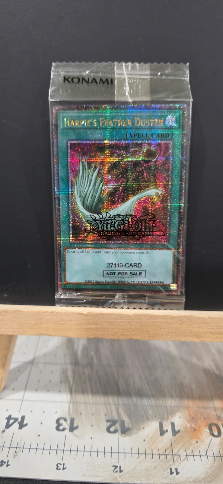 Harpie’s Feather Duster EDC1-EN001 Early Days Collection Promotional Cards…