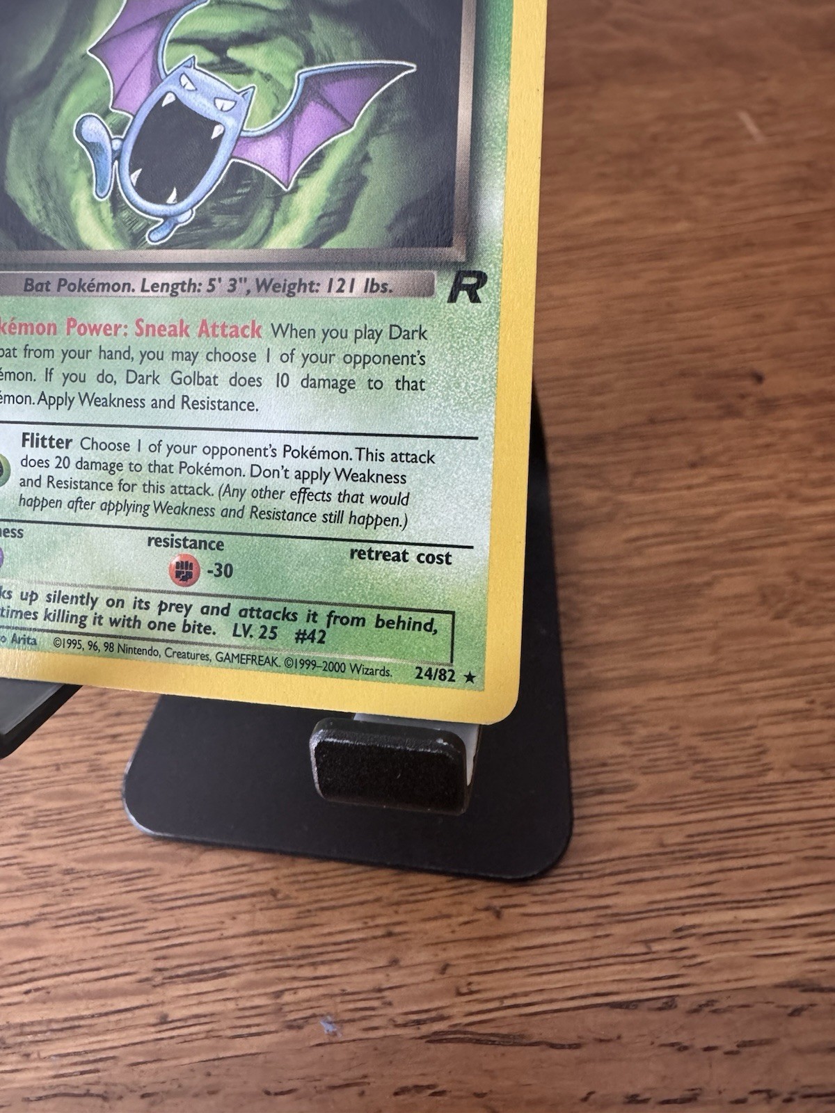 Pokémon TCG – Dark Golbat || 1st Edition || 24/82 || Team Rocket || Rare || NM