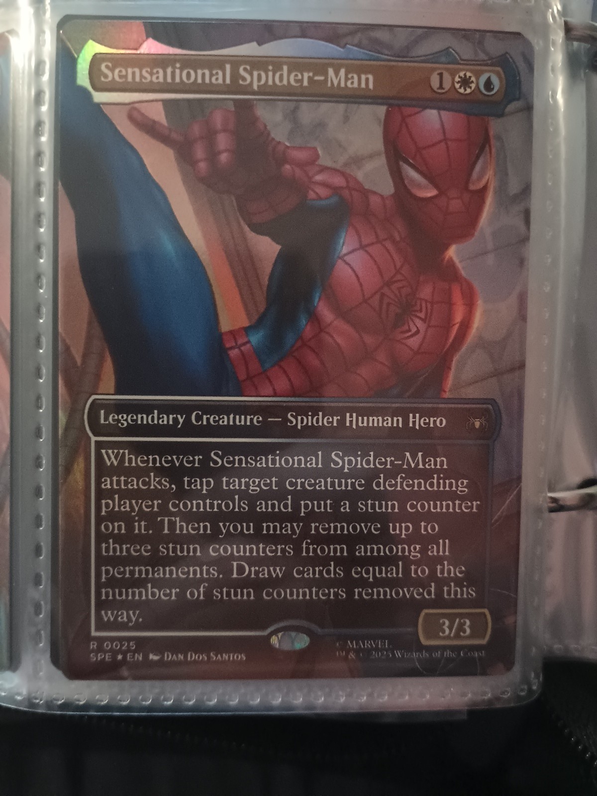 Sensational Spider-Man (Borderless) Marvel’s Spider-Man: Eternal-Legal Foil