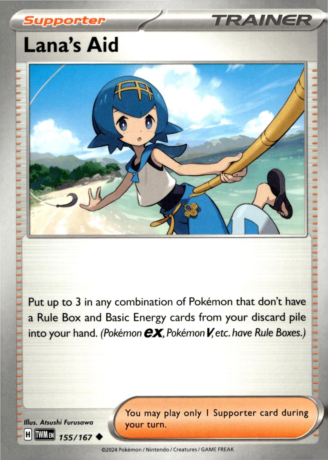 Lana’s Aid – 155/167 SV06: Twilight Masquerade TWM Atsushi Furusawa