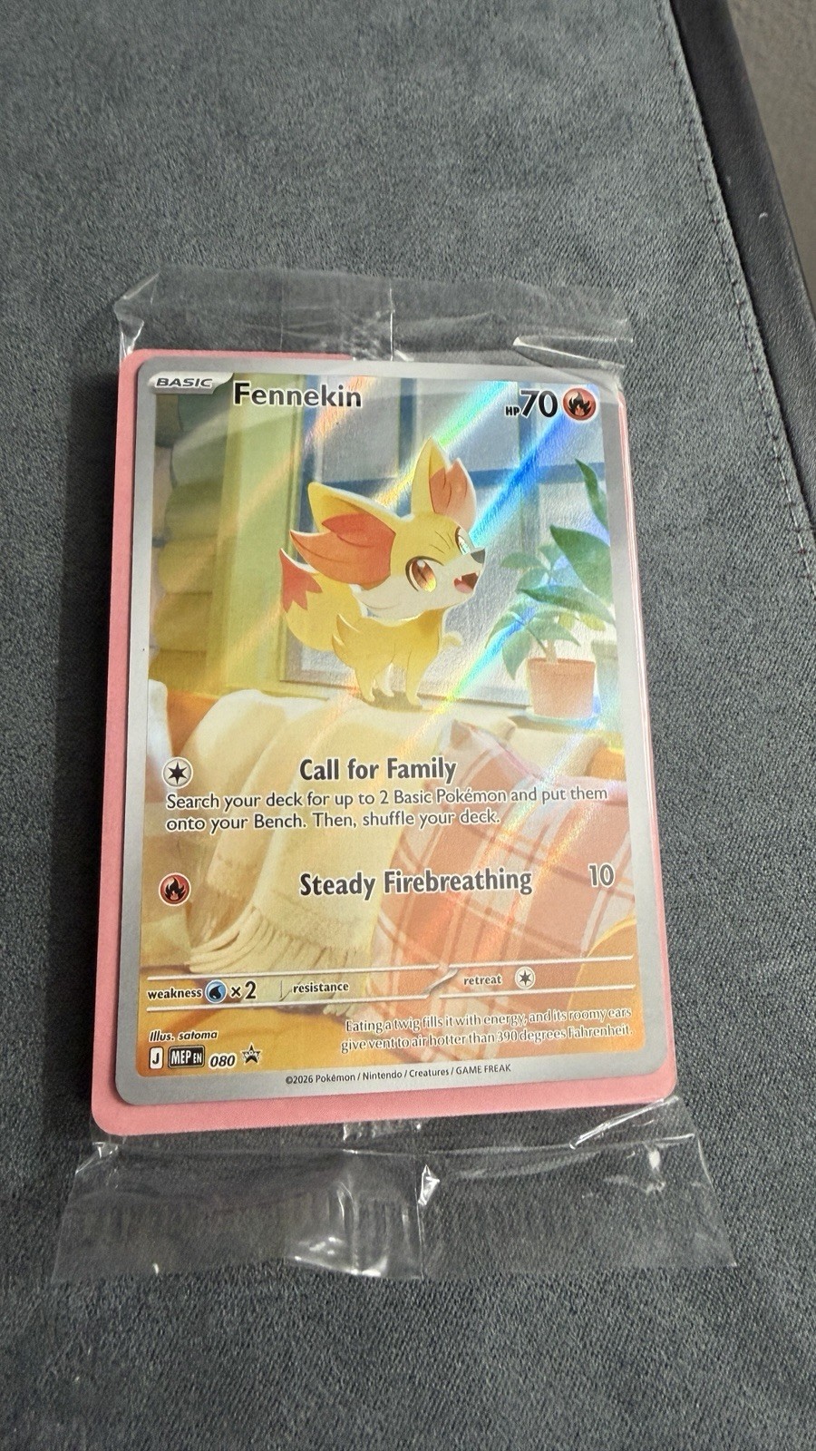 Fennekin 080 – Black Star Promo Sealed, Chaos Rising ETB Pokémon TCG