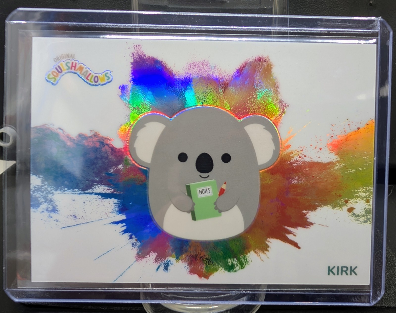 2025 Panini Prizm Squishmallow Colorblast Kirk Case Hit
