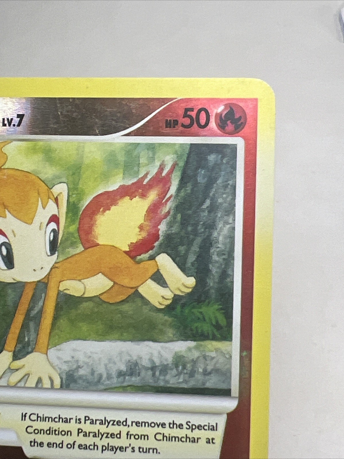 HP+ Chimchar 57/100 Reverse Holo Majestic Dawn AUTHENTIC Pokemon Card