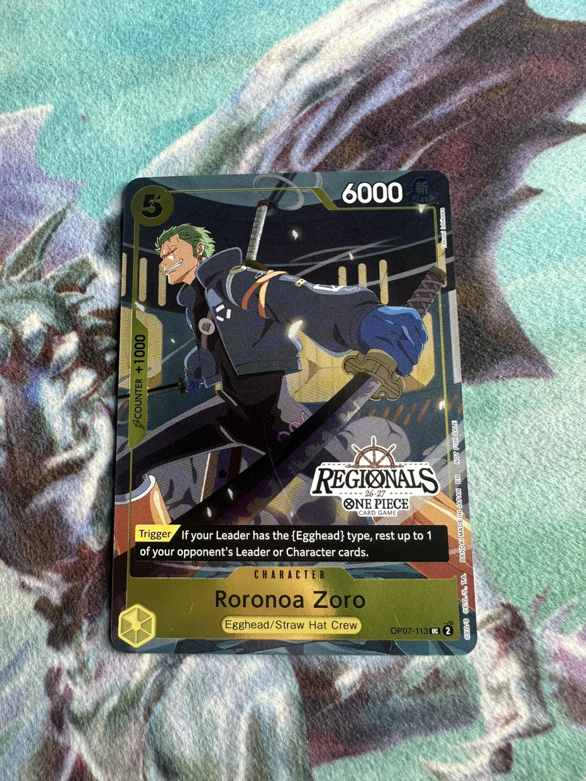 Roronoa Zoro (113) (Regional Participation Pack 2026 Vol.1) OP07-113 One piece