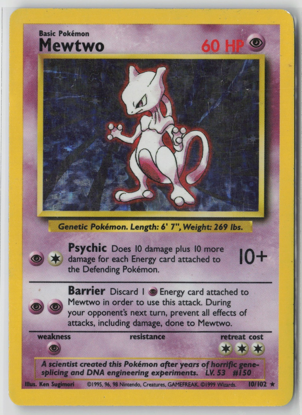 Mewtwo BS 010/102 HP