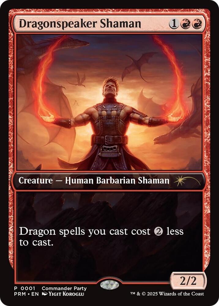 Dragonspeaker Shaman WPN & Gateway Promos Foil