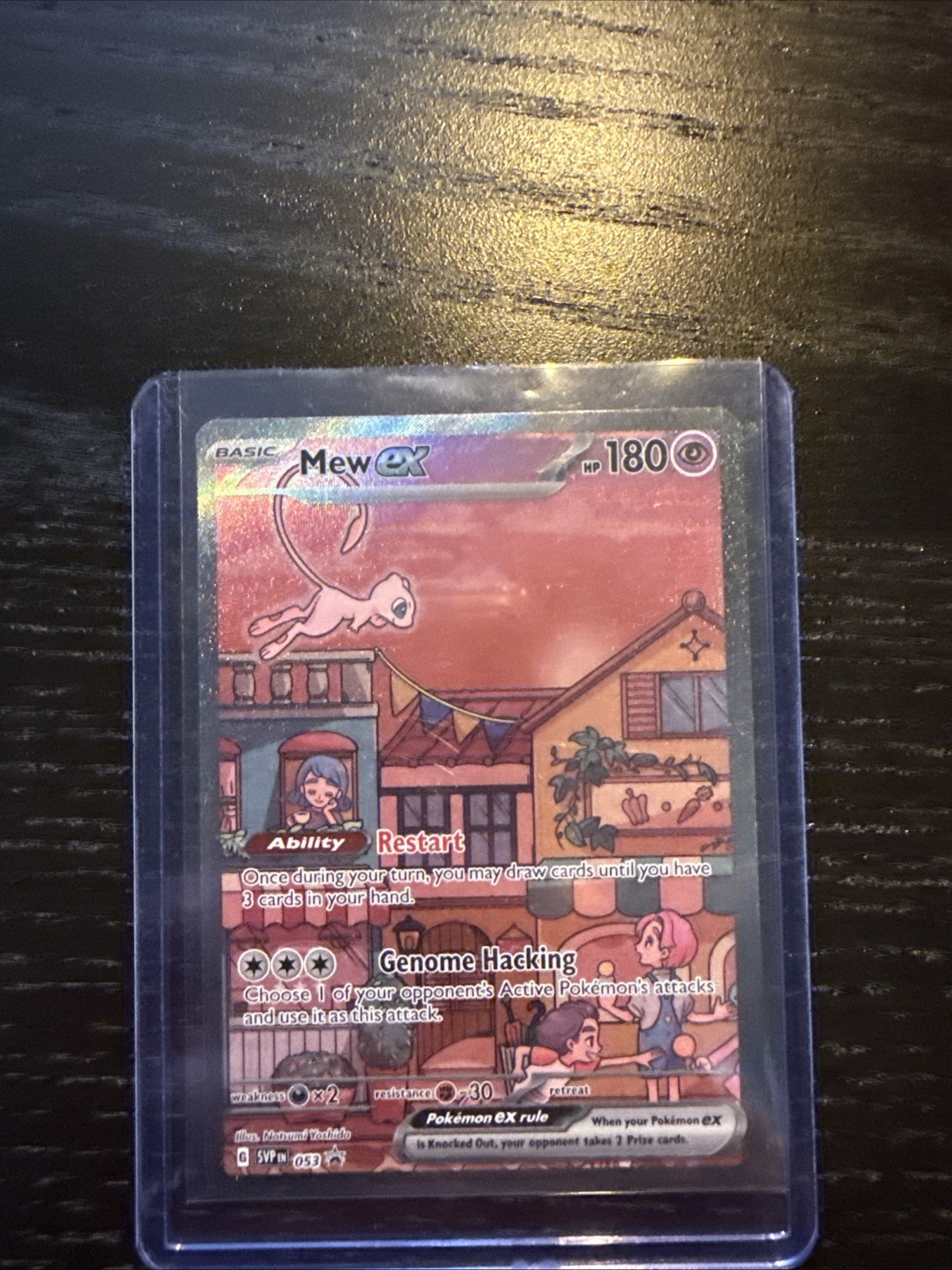 Mew EX 053 Scarlet & Violet Promo Holo Pokémon TCG Card