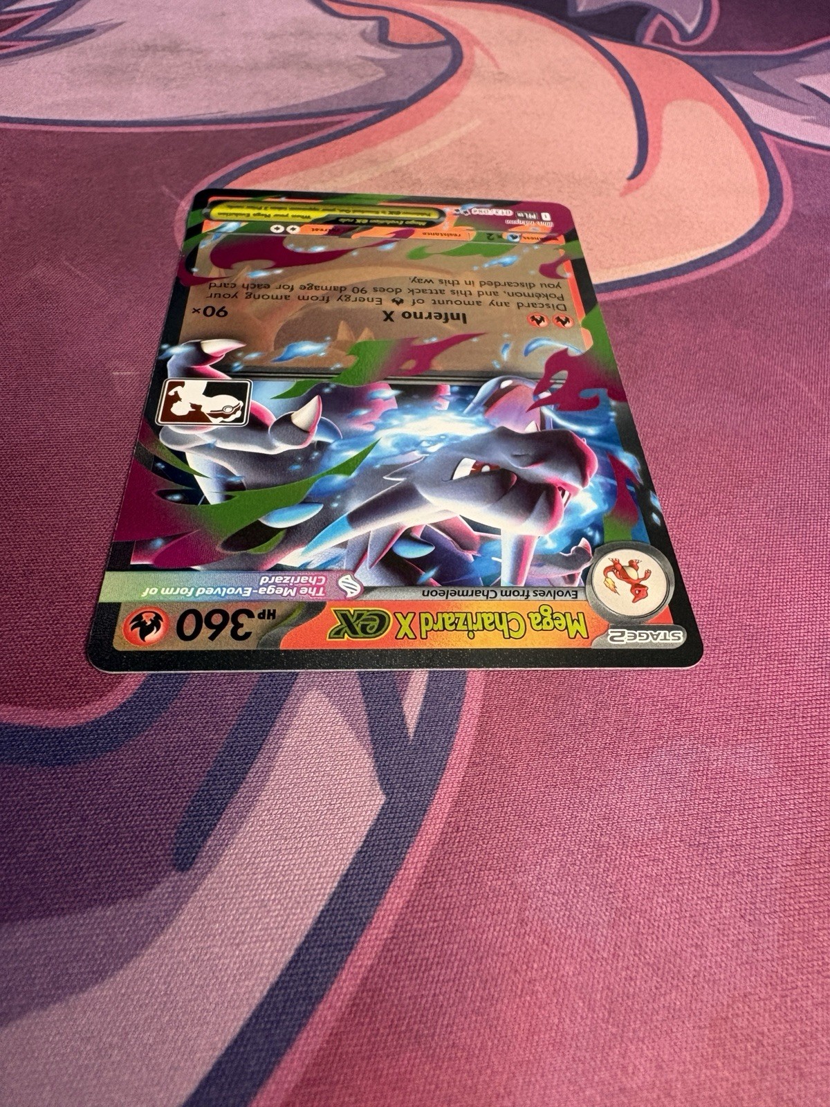 Mega Charizard X Ex Series 9 Play! Stamp 013/094 Phantasmal Flames