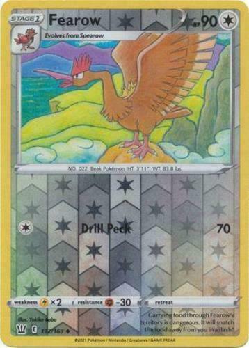Pokemon – Fearow – 112/163 – Reverse Holo – Battle Styles – NM/M