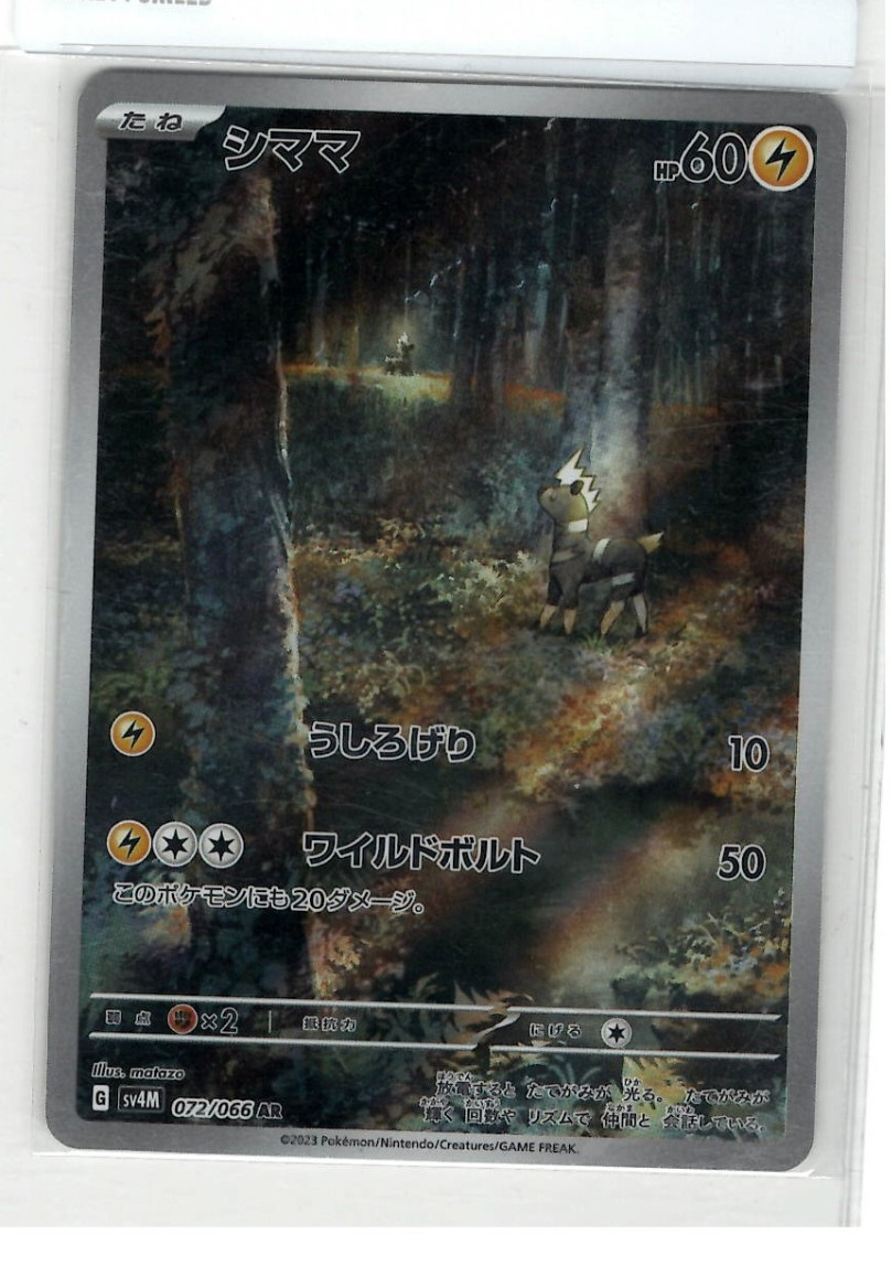 Blitzle 072/066 Future Flash Art Rare 2023 Pokemon Japanese Holo NM/M