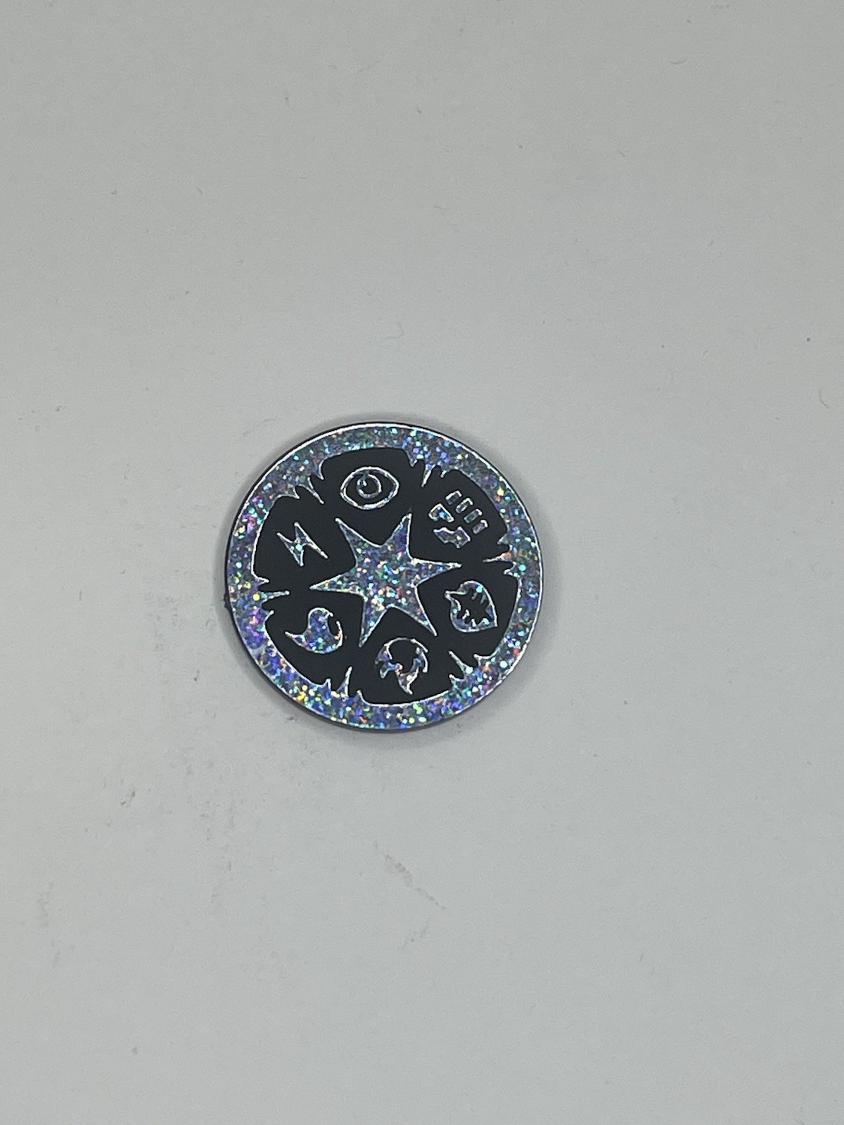 2011 Pokemon Coin Energy Silver Confetti