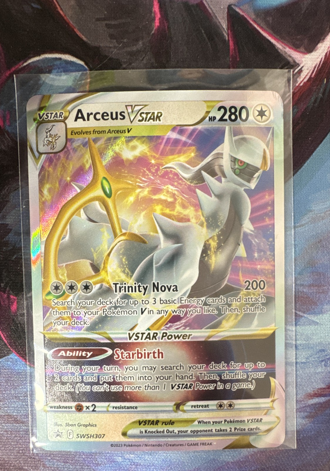 Arceus VSTAR SWSH307 SWSH: Sword & Shield Promo Cards Holo