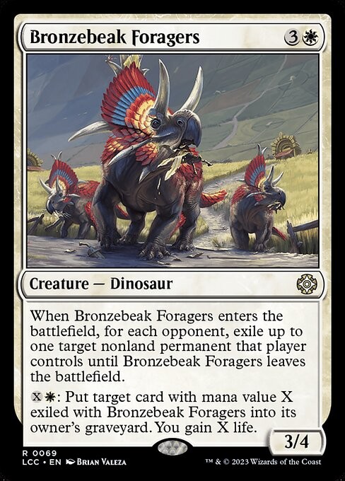 Bronzebeak Foragers 69 R Normal LCC MTG NM