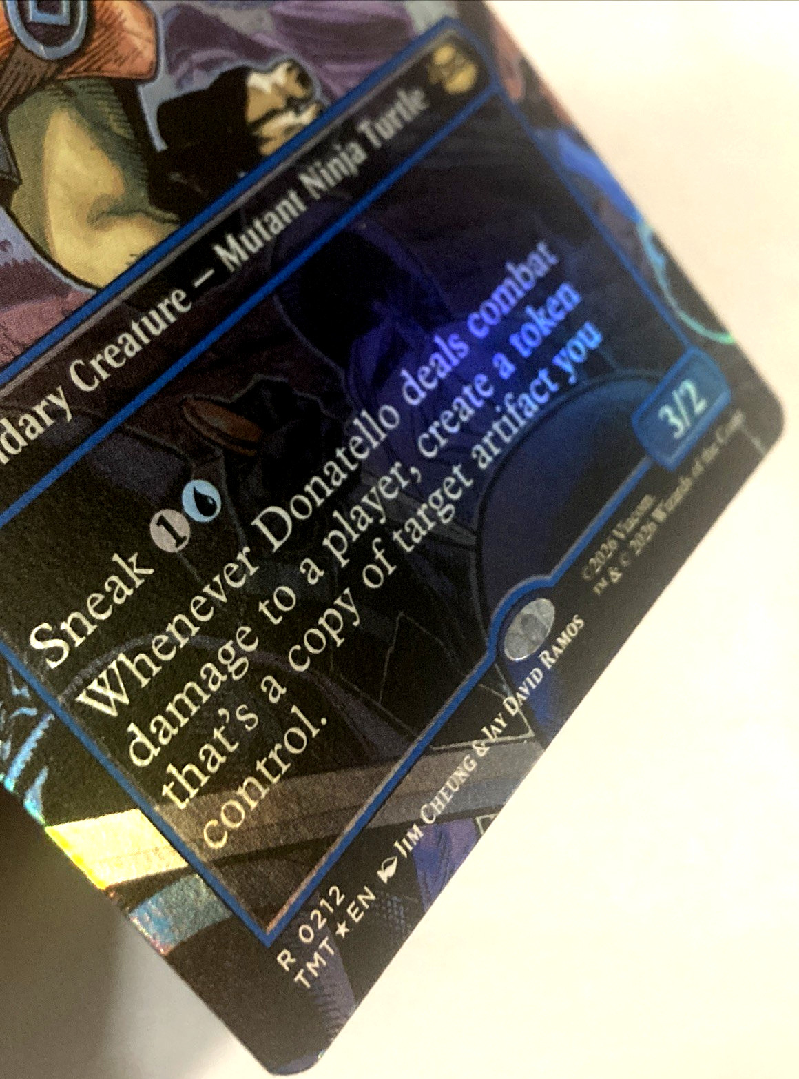 MTG Donatello, Gadget Master (Borderless Foil) Teenage Mutant Ninja Turtles 212