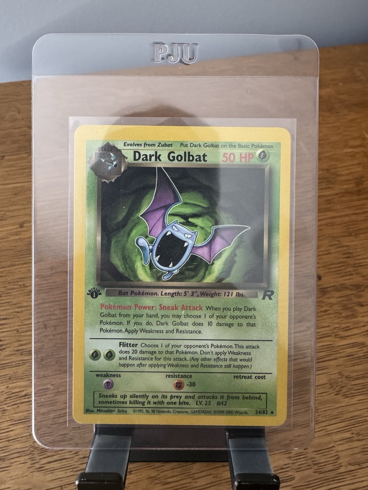 Pokémon TCG – Dark Golbat || 1st Edition || 24/82 || Team Rocket || Rare || NM