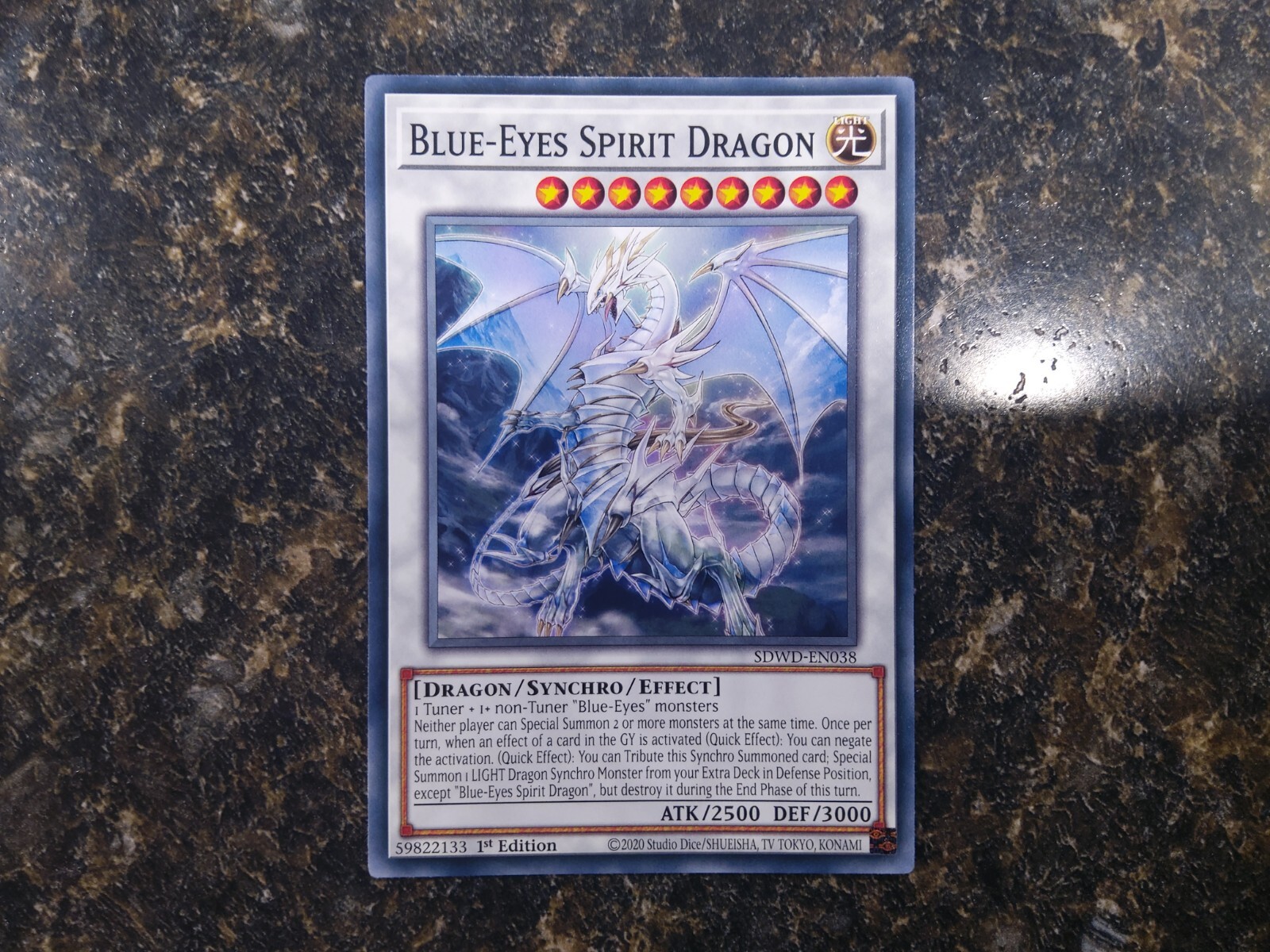 Blue-Eyes White Dragon DECK CORE True Light The White Stone of Ancients KAIBA