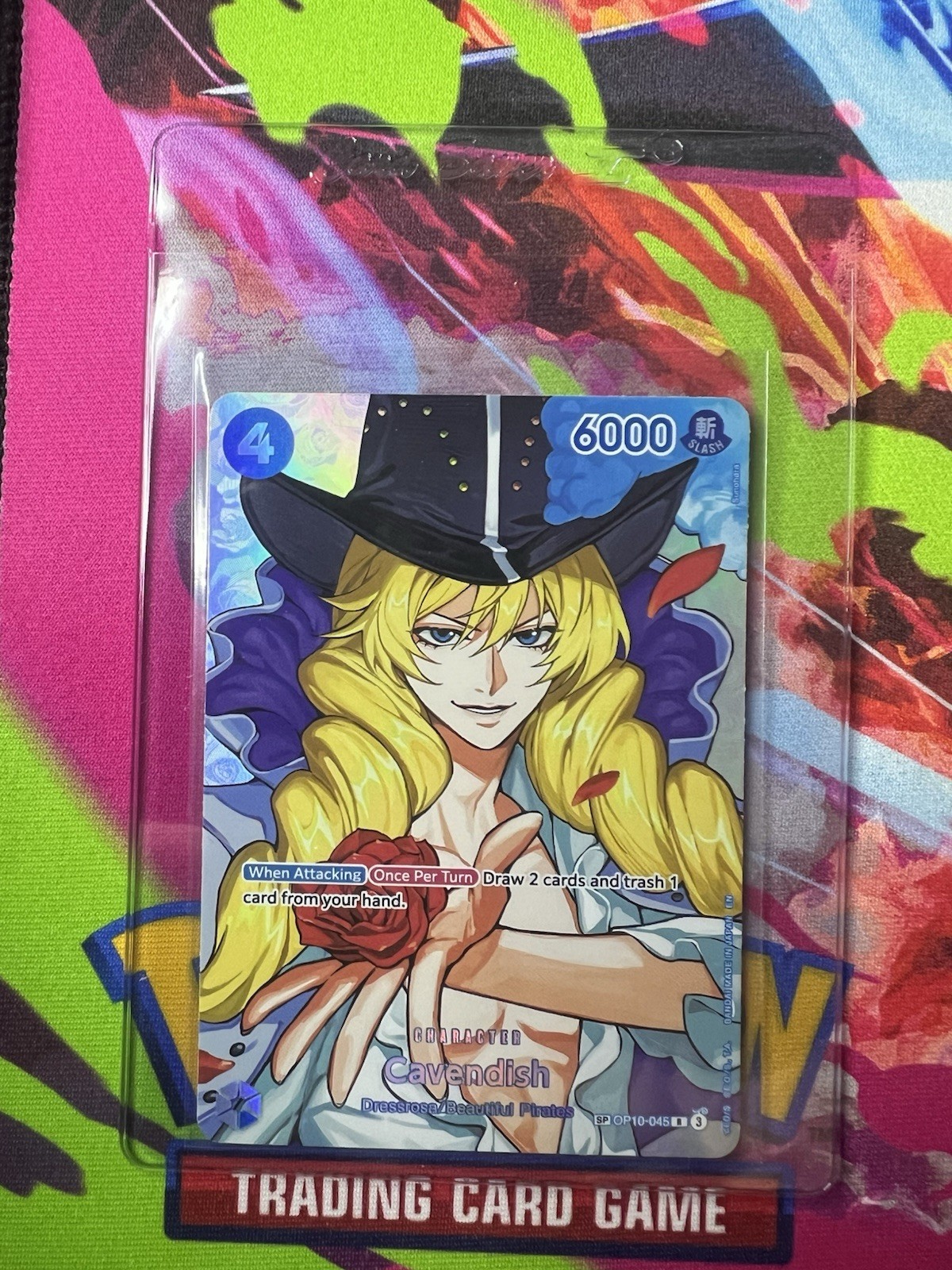 Cavendish SP OP10-045 Rare One Piece TCG Time Of Battle OP16 ENGLISH 2026 NM