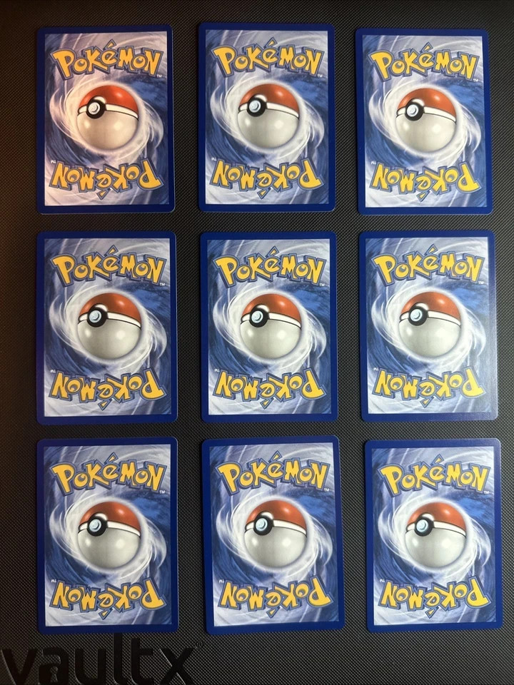Pokemon TCG: Complete Series 2 First Partner Illustration Set (9 Cards) – QTY