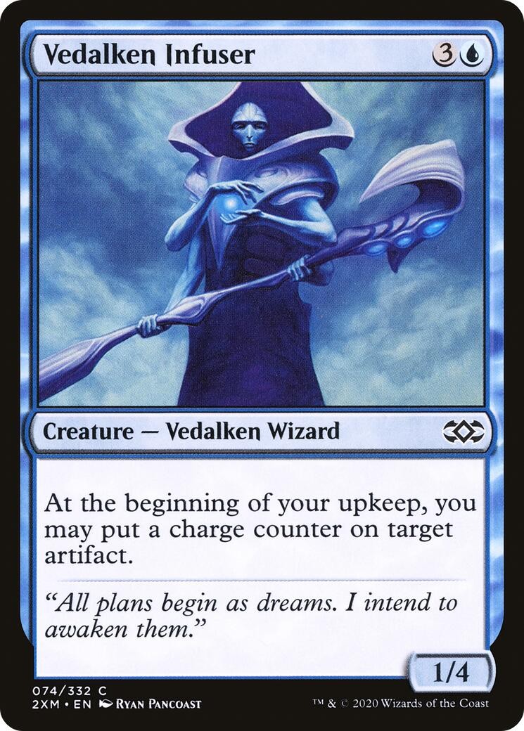 Vedalken Infuser Foil Double Masters LP MTG