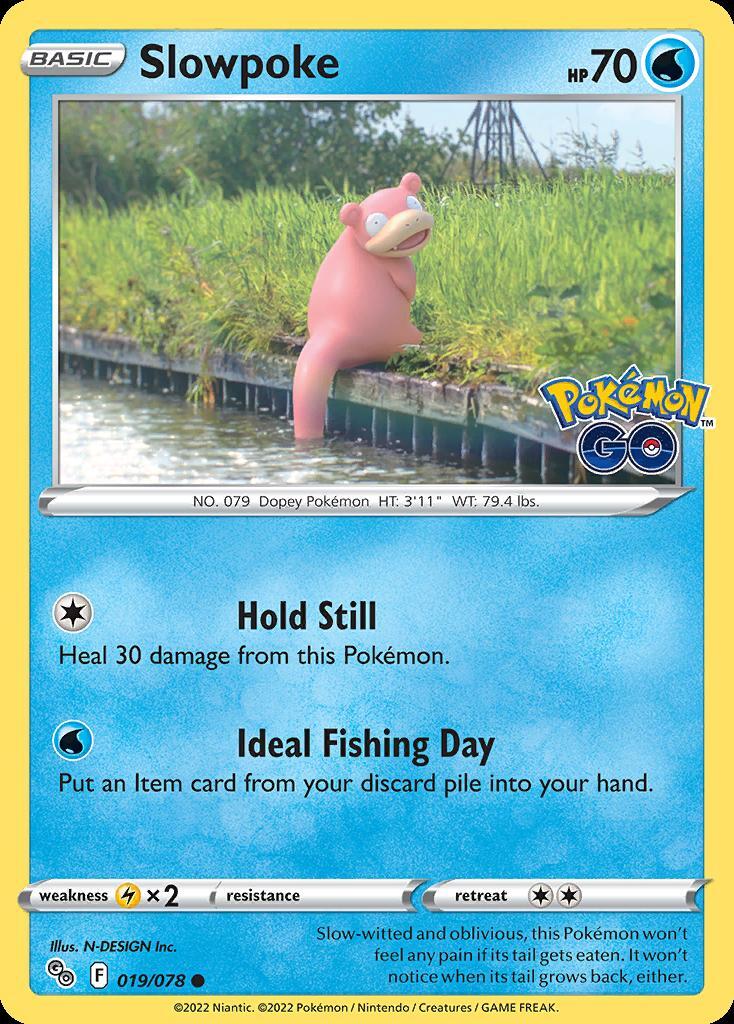 Pokemon Slowpoke (19/88) Pok�mon GO LP