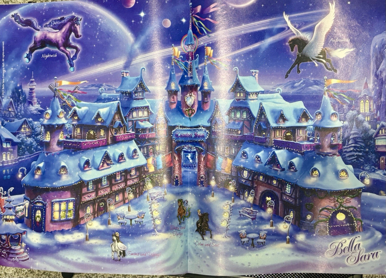 Bella Sara Magazine-International-Winterfest-Magazine with diary and stickers