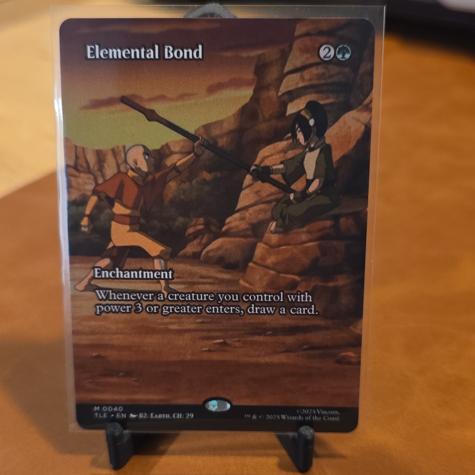 Elemental Bond Borderless Avatar The Last Airbender NON FOIL 0040