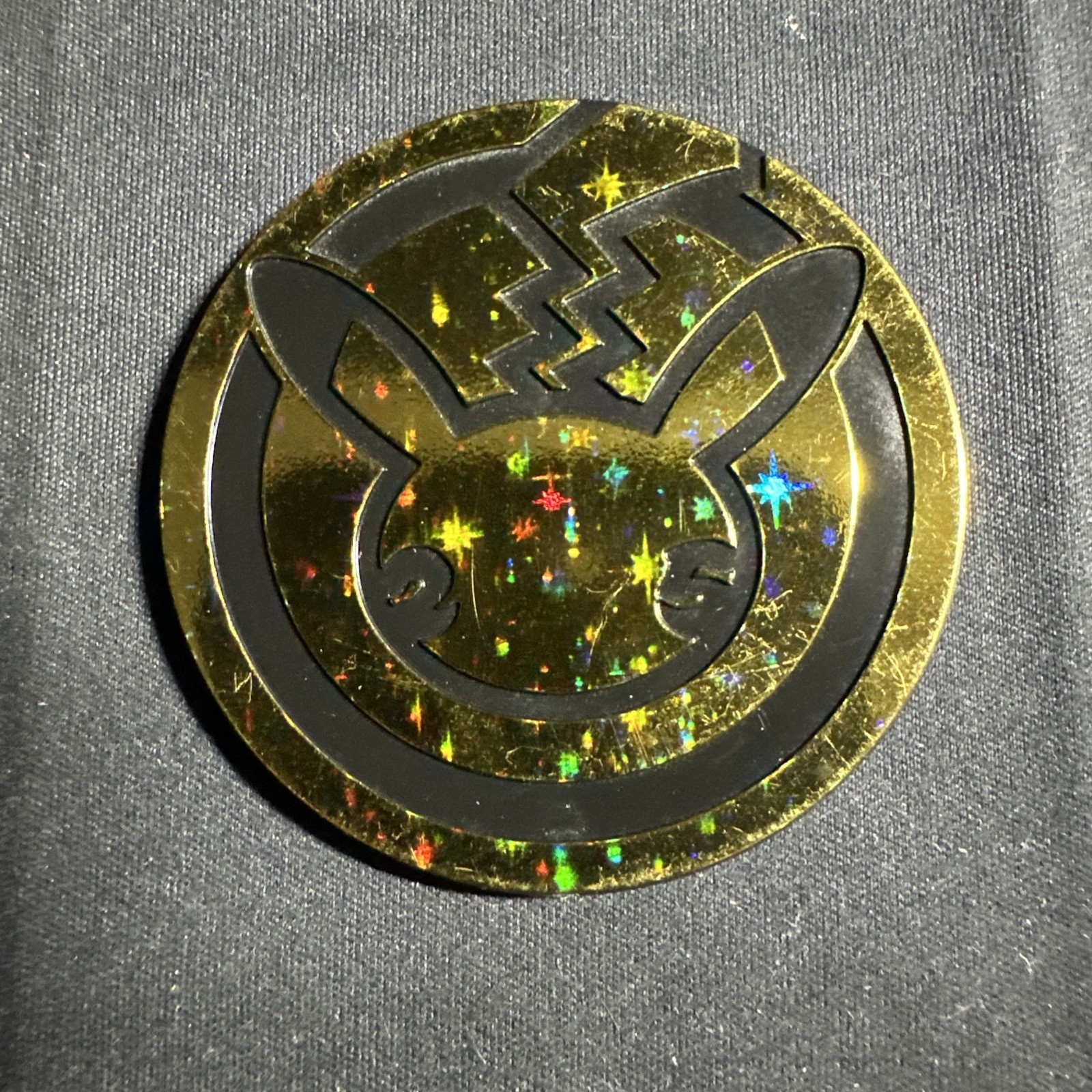 Pokemon 25th Anniversary Gold Coin Galaxy Holo RARE