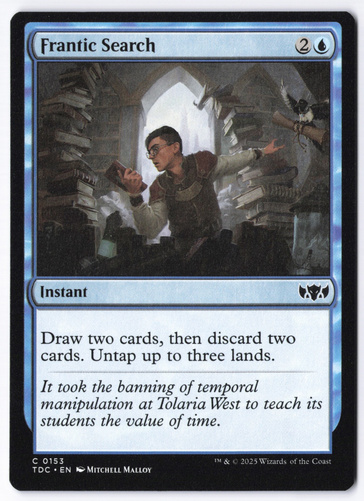 Frantic Search 153 Commander: Tarkir: Dragonstorm