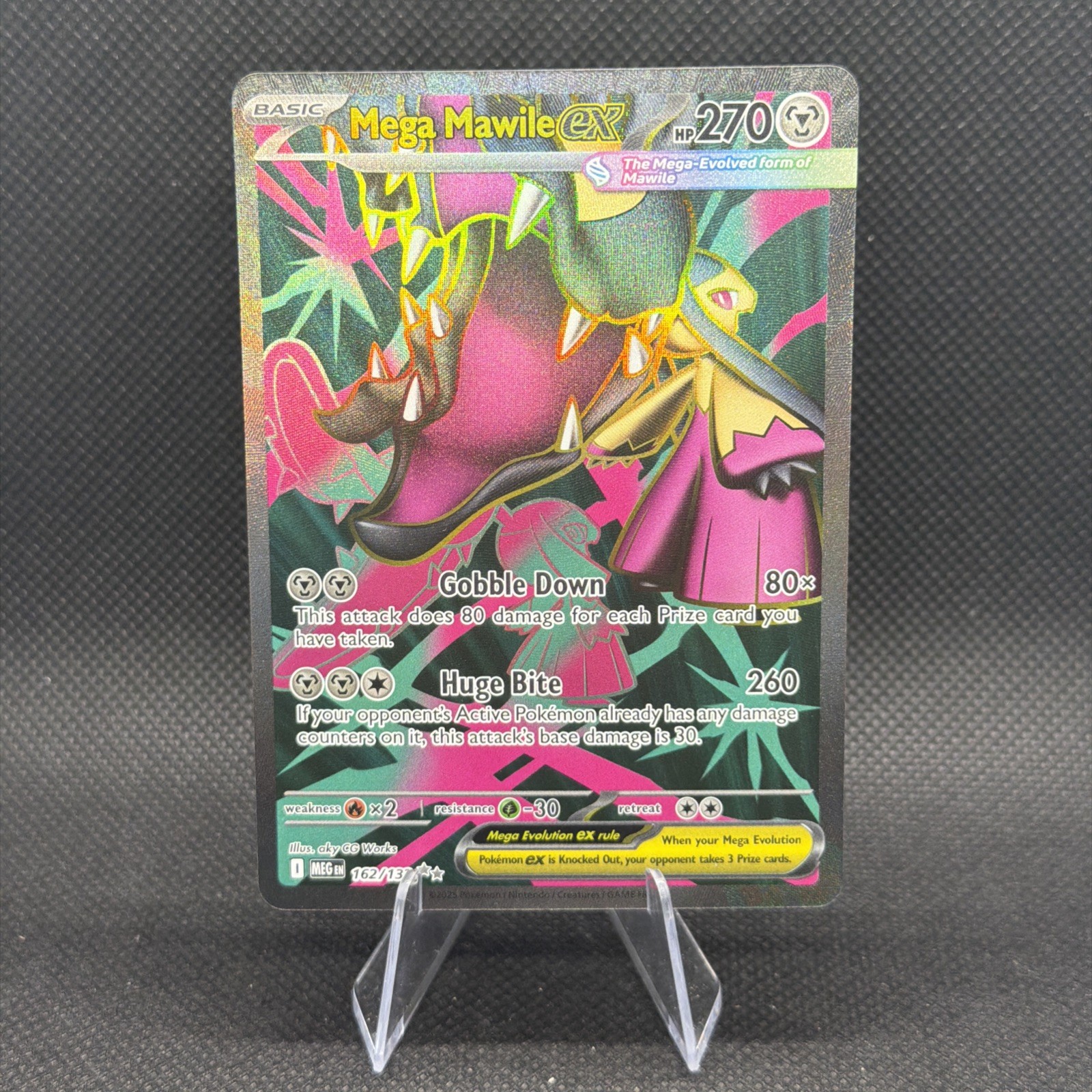 ME01: Mega Evolution #162/132 Mega Mawile ex
