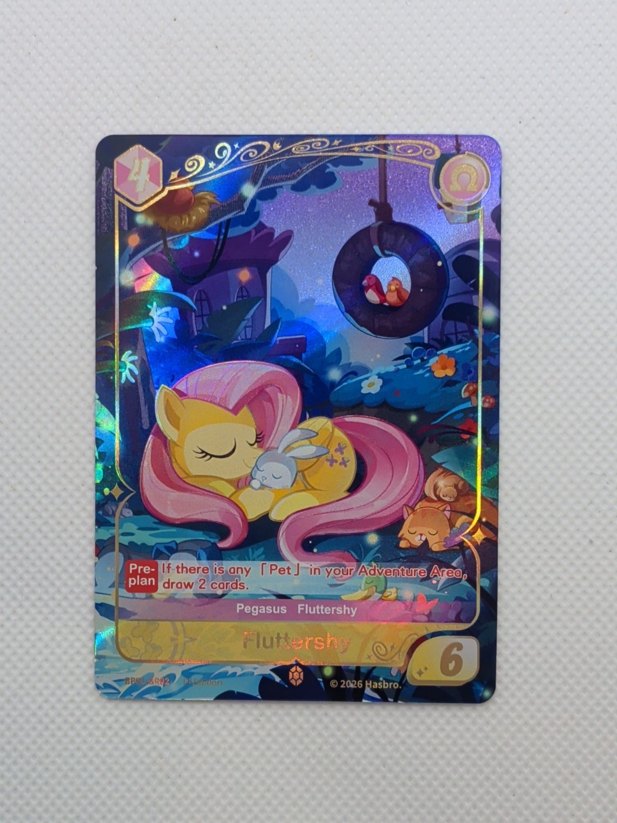 Kayou My little Pony Fantasy wonderland English 1st Edition BP01-GR02 Fluttershy