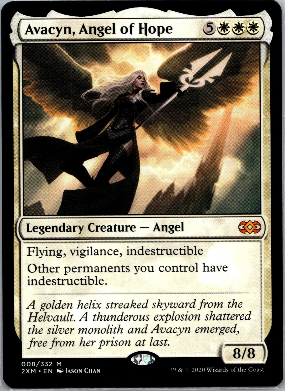 MTG Magic the Gathering Avacyn, Angel of Hope (8/503) Double Masters NM NONFOIL