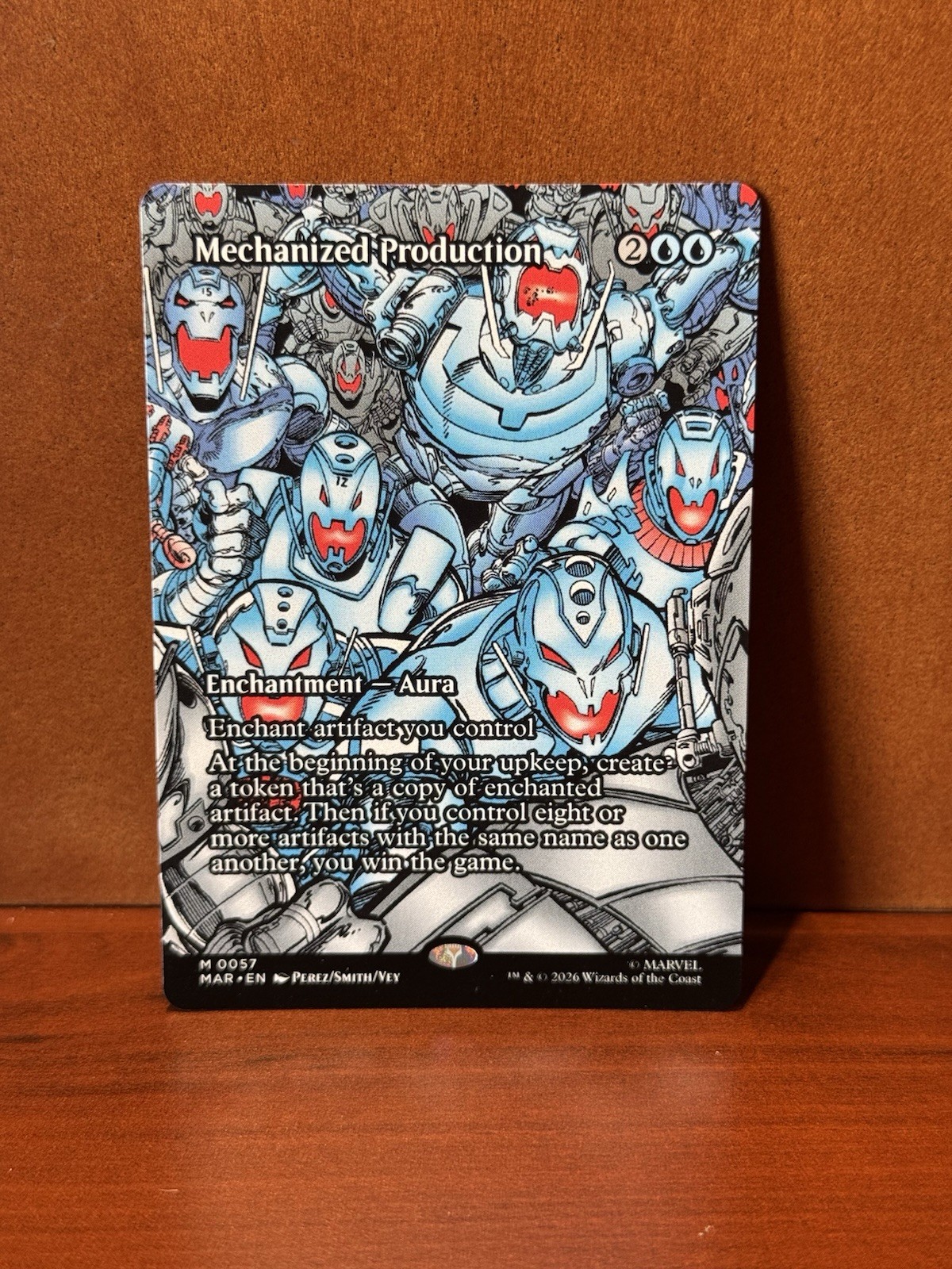 Mechanized Production Borderless – MAR 0057 – NM – MTG Magic
