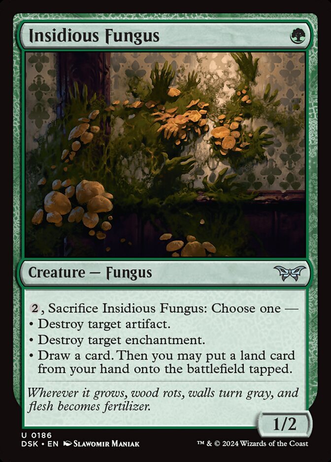 MTG Duskmourn U Insidious Fungus #0186