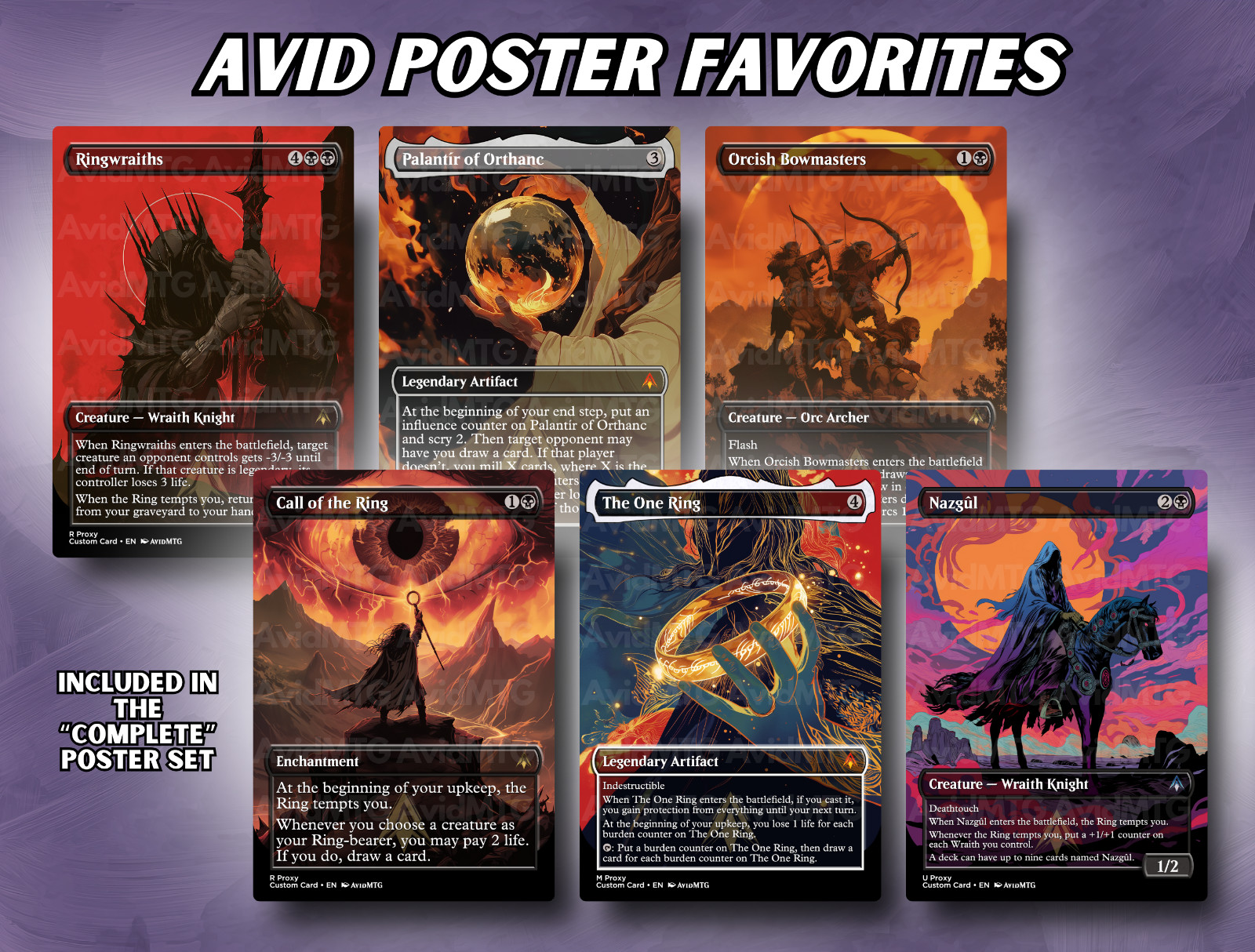 Wraiths – Custom Card Bundle