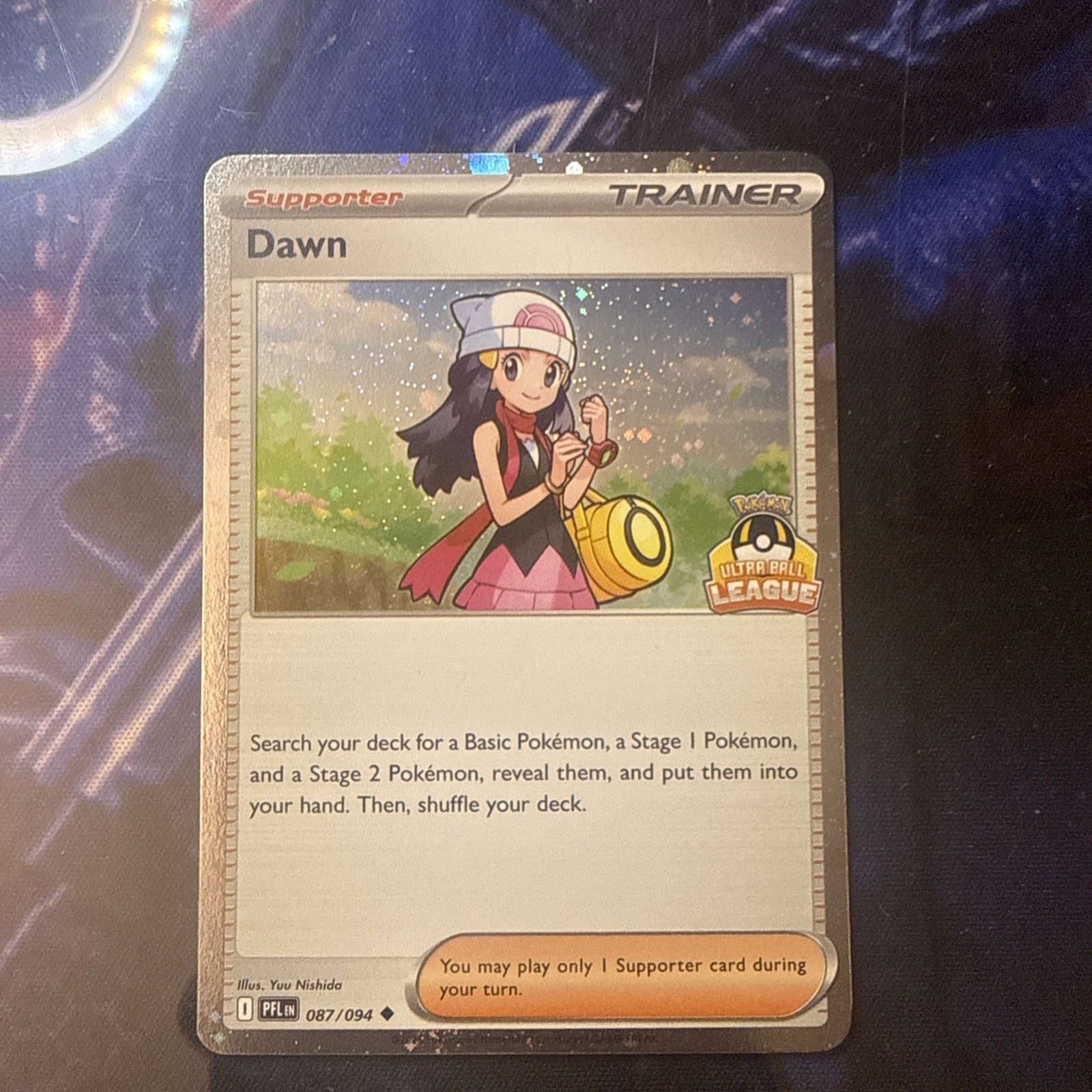 2025 Pokemon DAWN #087/094 Ultra Ball League Stamp Holo Uncommon English