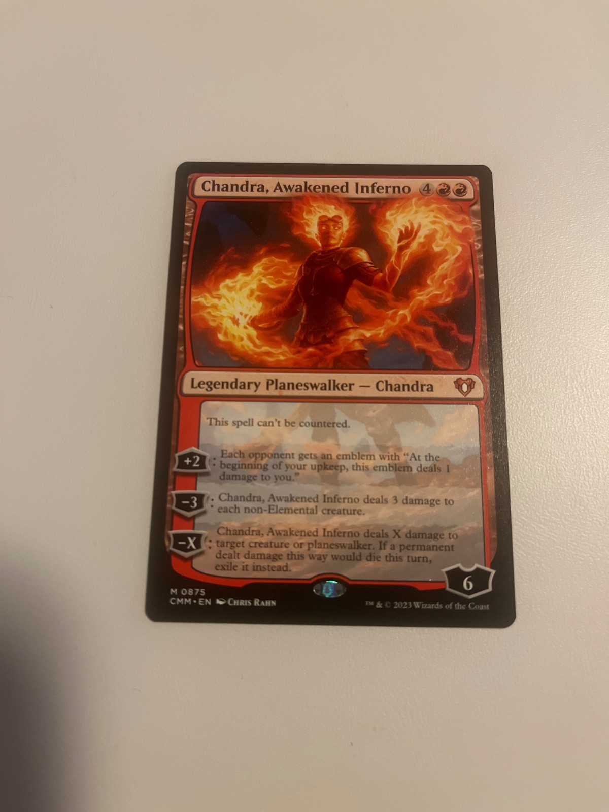 Chandra, Awakened Inferno Commander Masters Regular