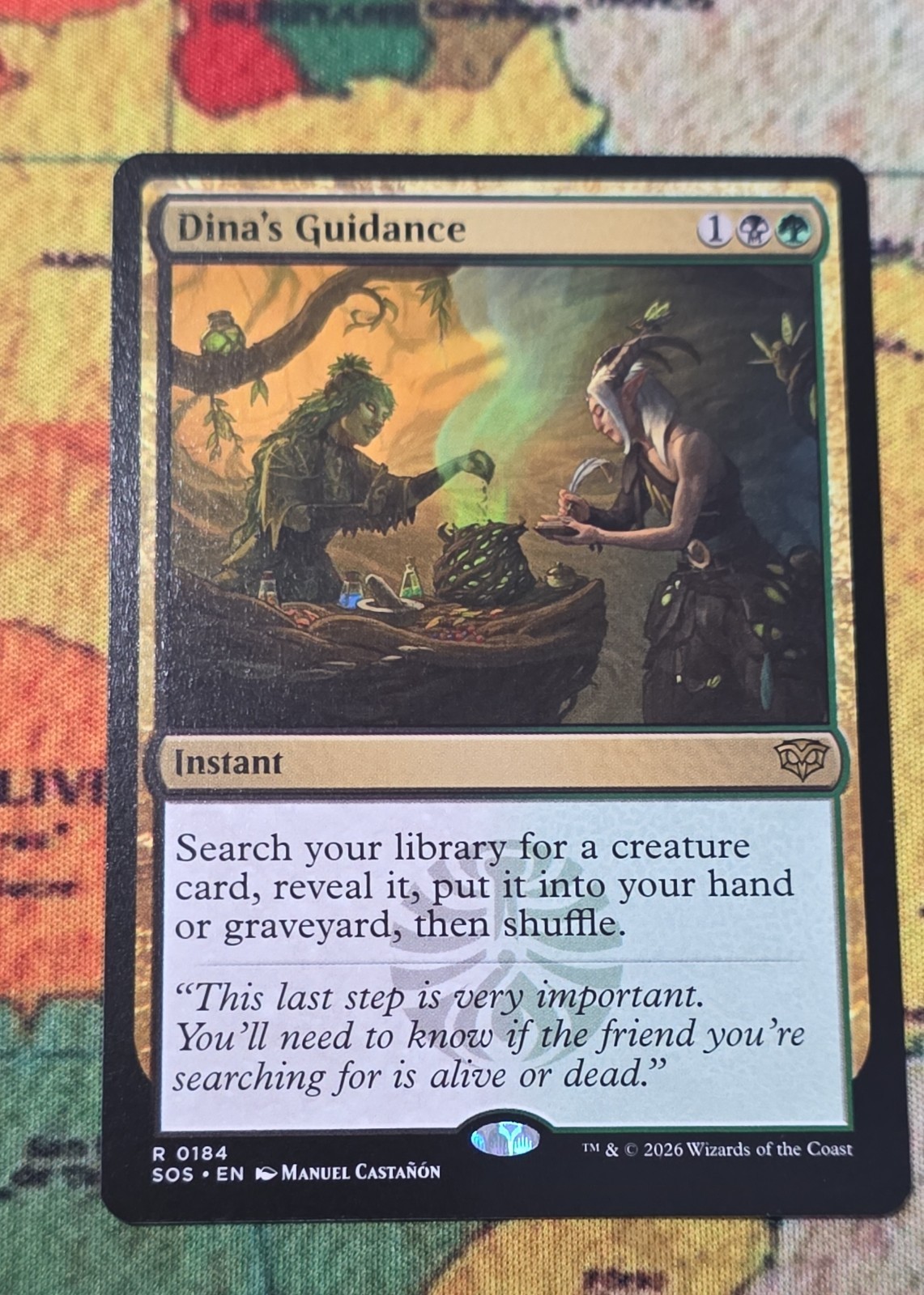 Dina’s Guidance Secrets of Strixhaven Regular