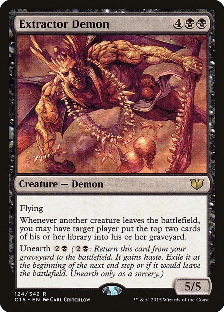 NM – Extractor Demon [C15 – 124] Commander 2015