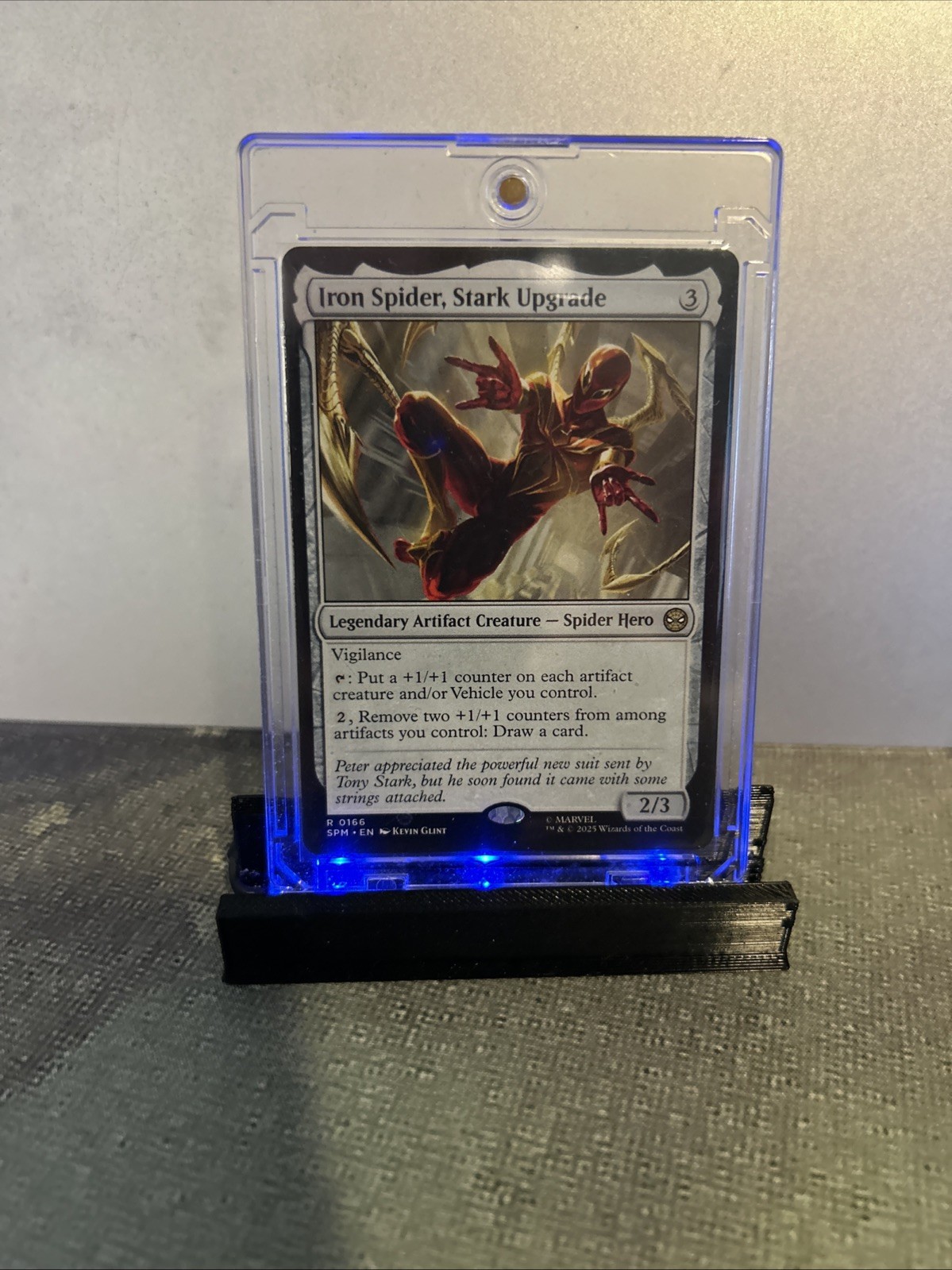 MTG Iron Spider, Stark Upgrade – Marvel’s Spider-Man (SPM) #166 MTG