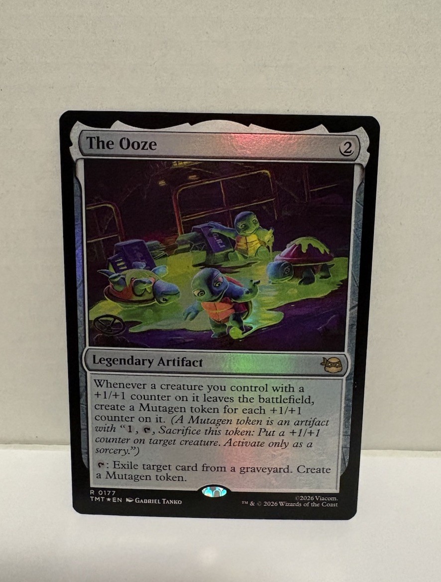 Teenage Mutant Ninja Turtles The Ooze Legendary Artifact Foil 0177
