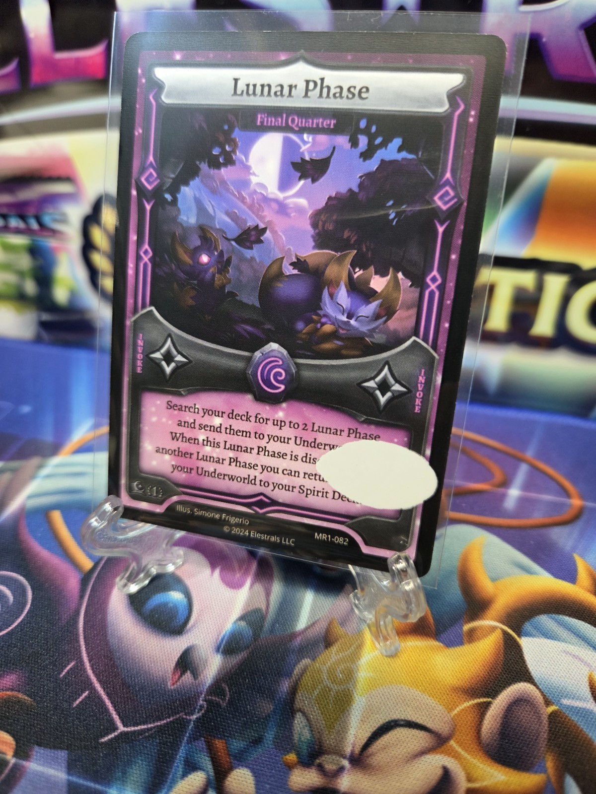 Elestrals TCG Lunar Phase – Final Quarter *ERROR* White Blob MR1-082