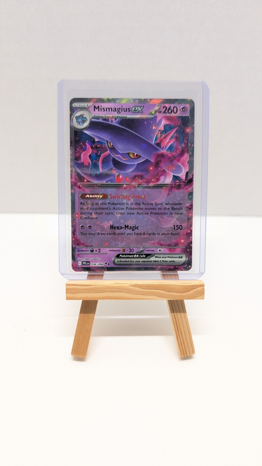 Pokémon TCG, Mismagius Ex 036/094 – Phantasmal Flames