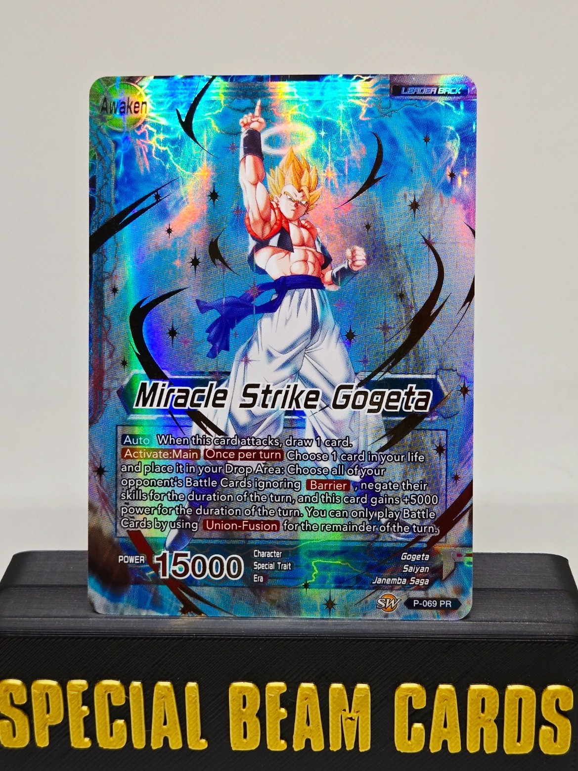 Miracle Strike Gogeta P-069 PR