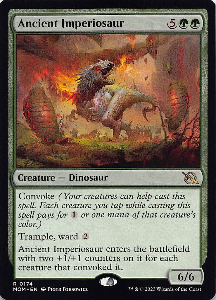 Ancient Imperiosaur R March of the Machine 174 NM
