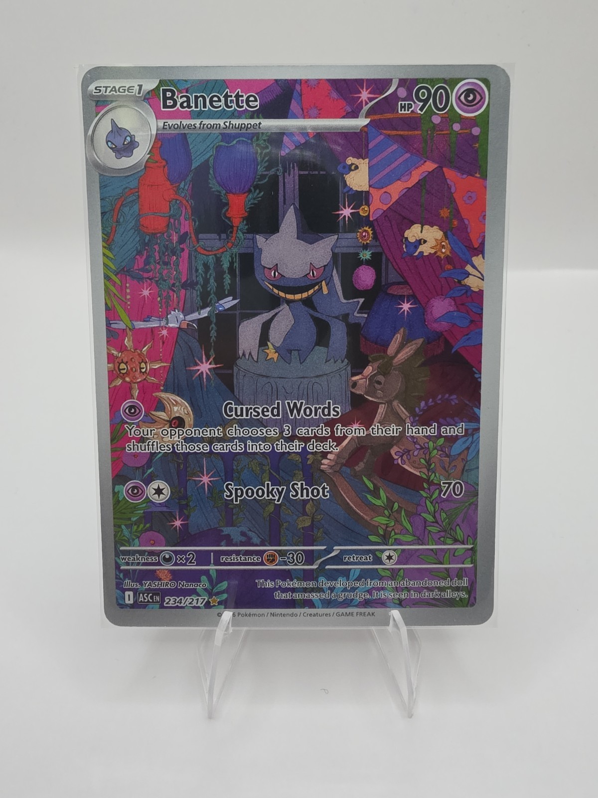 Banette 234/217 Ascended Heroes Illustration Rare Holo NM