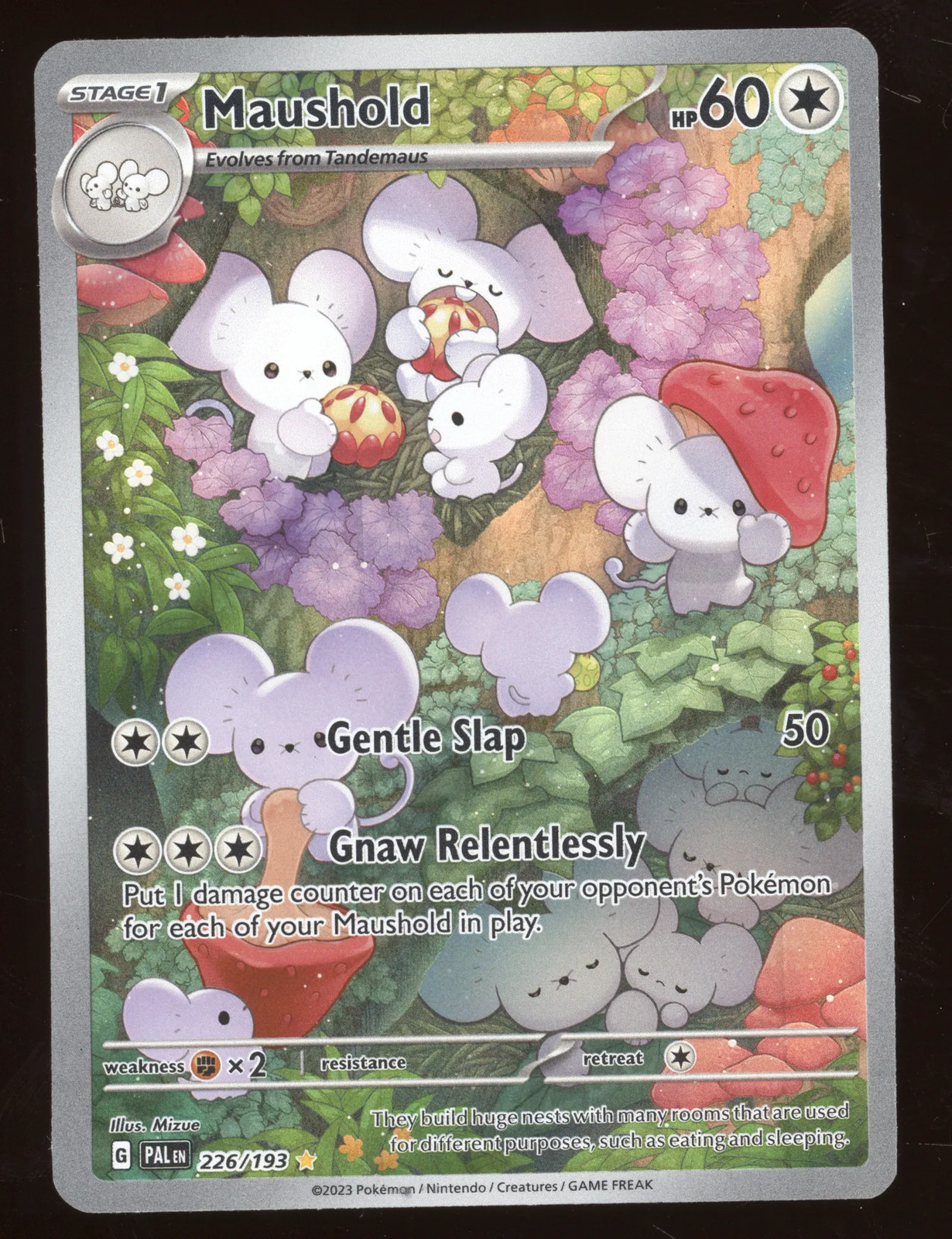 2023 S&V Paldea Evolved Maushold Secret Rare #226/193
